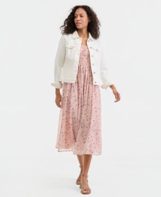 Women's Cotton Denim Trucker Jacket