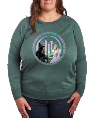Plus Size Wicked French Terry Long-Sleeve Pullover Top