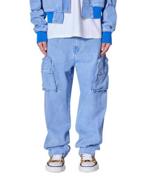 Мужские джинсы mnml Ultra Baggy Feeling Blue Denim