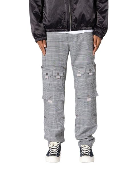 Мужские брюки mnml Plaid All Over Pocket