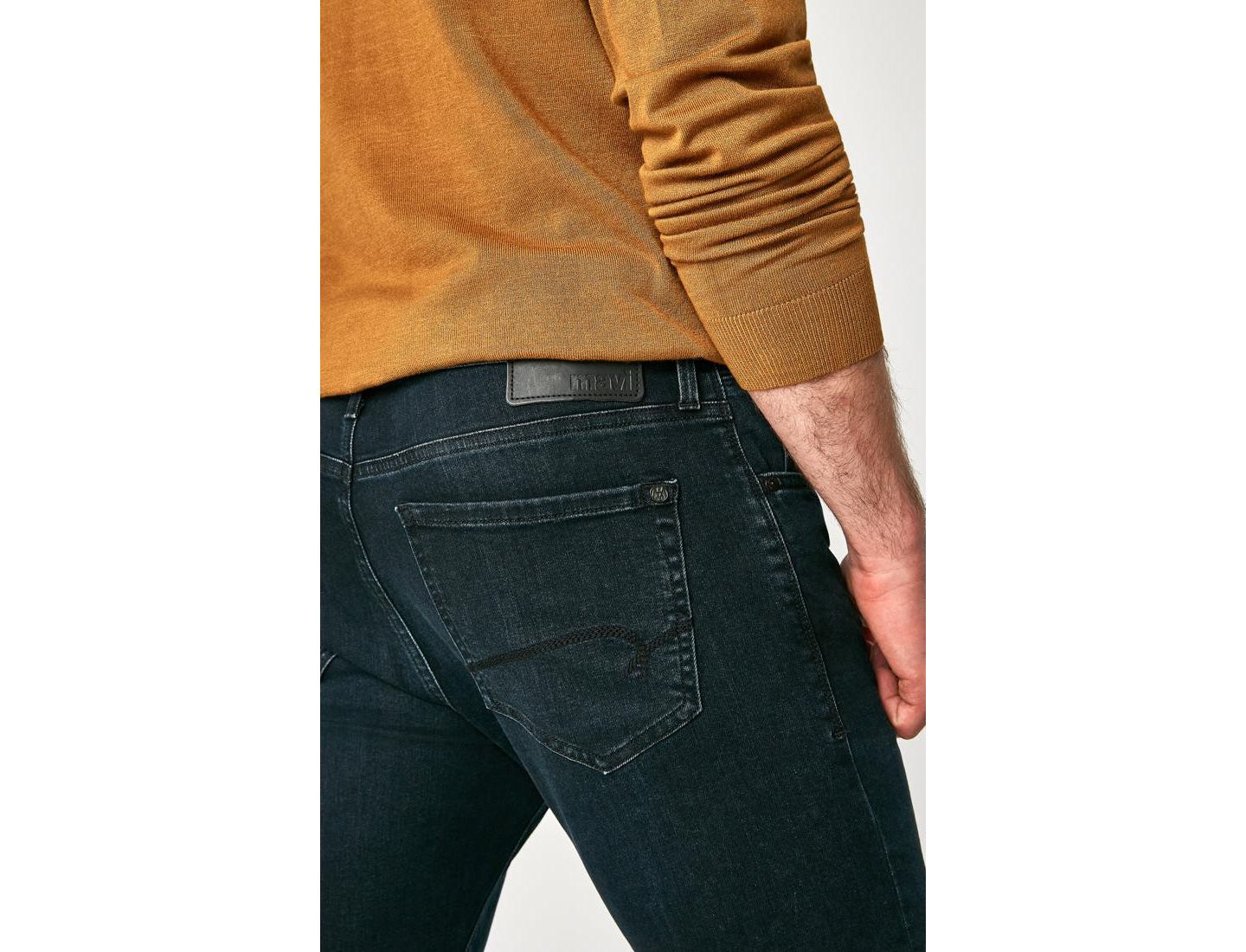 Мужские джинсы Mavi Jeans Jake Regular Rise Skinny Leg — фото 5