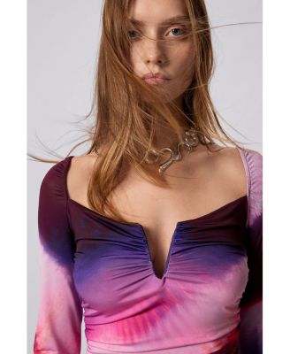 Women's Midi dress with slit