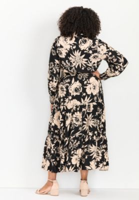Women's Plus Size Shiloh Tiered Maxi Dress