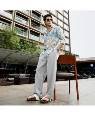 Men's Botanical-Outline Imprint Shirt