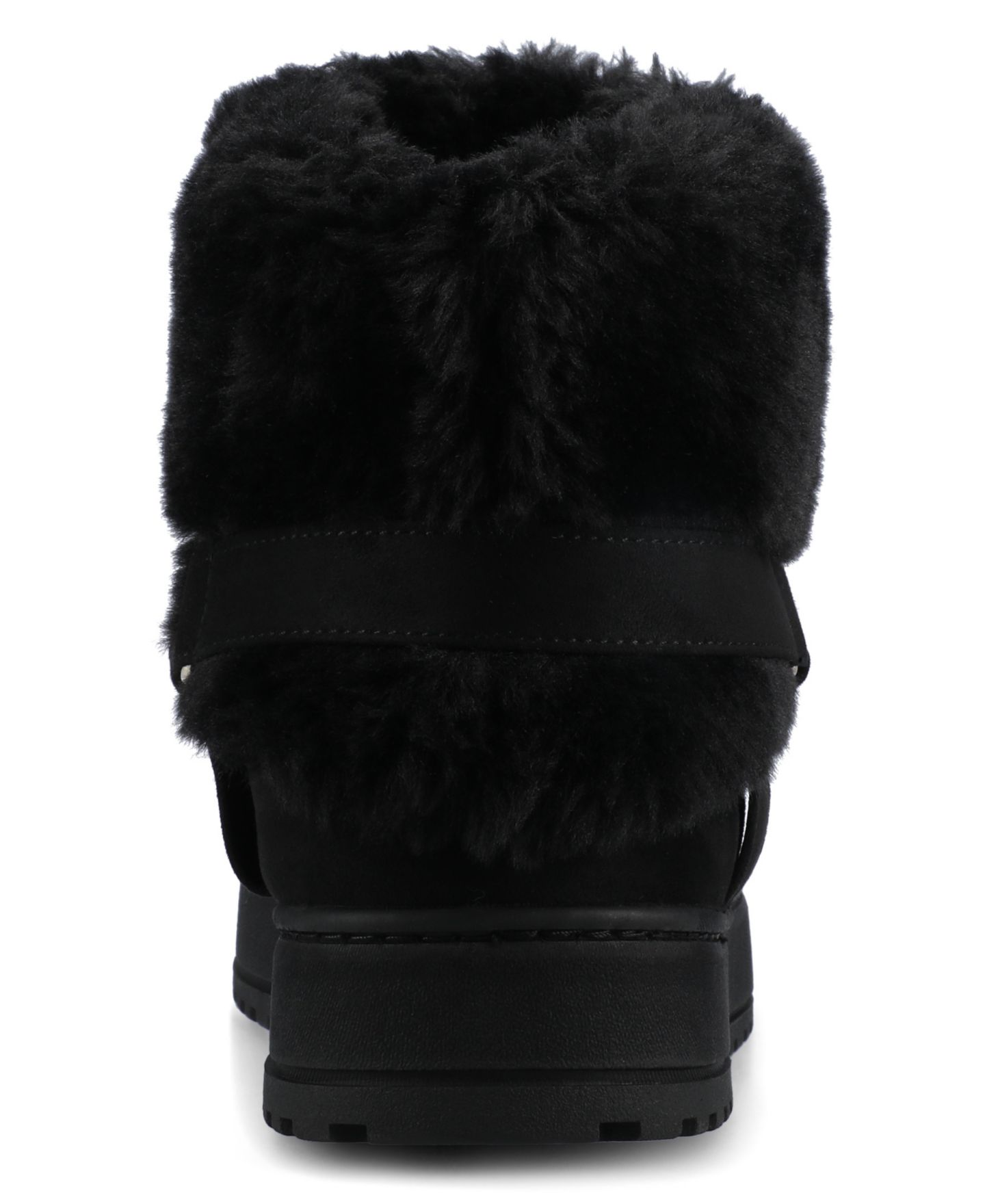 Женские ботинки Journee Collection Thada Cozy Booties, цвет: Чёрный — фото 3