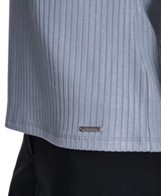 Women's Short-Sleeve Striped Top