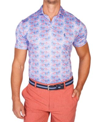 Men's Nautical Bloom Performance Polo