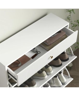1Pc MDF Adjustable Shelves for Entryway Shoe Storage Cabinet