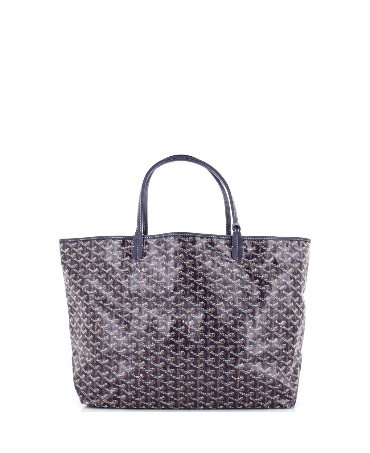 Pre-Owned Goyard Gm Saint Louis Tote Coated Canvas