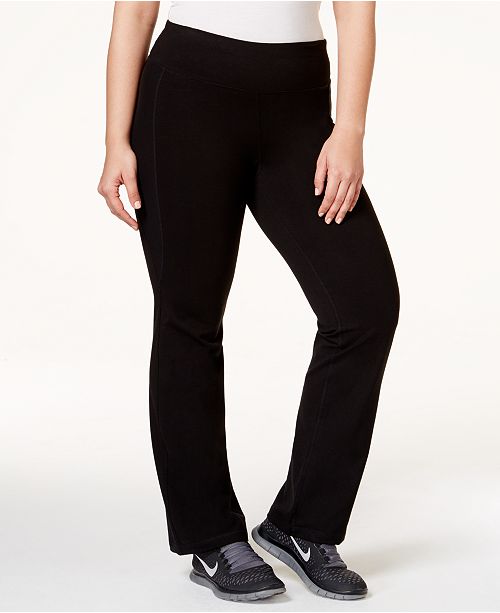 Ideology Plus Size Slimming Pants, Created for Macy's & Reviews - Pants ...