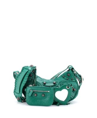 XS Le Cagole Giant Studs Shoulder Bag Leather