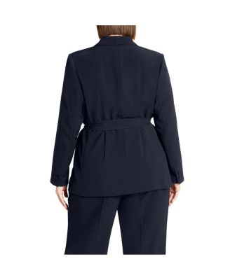 Plus Size Belted Yasmine Jacket