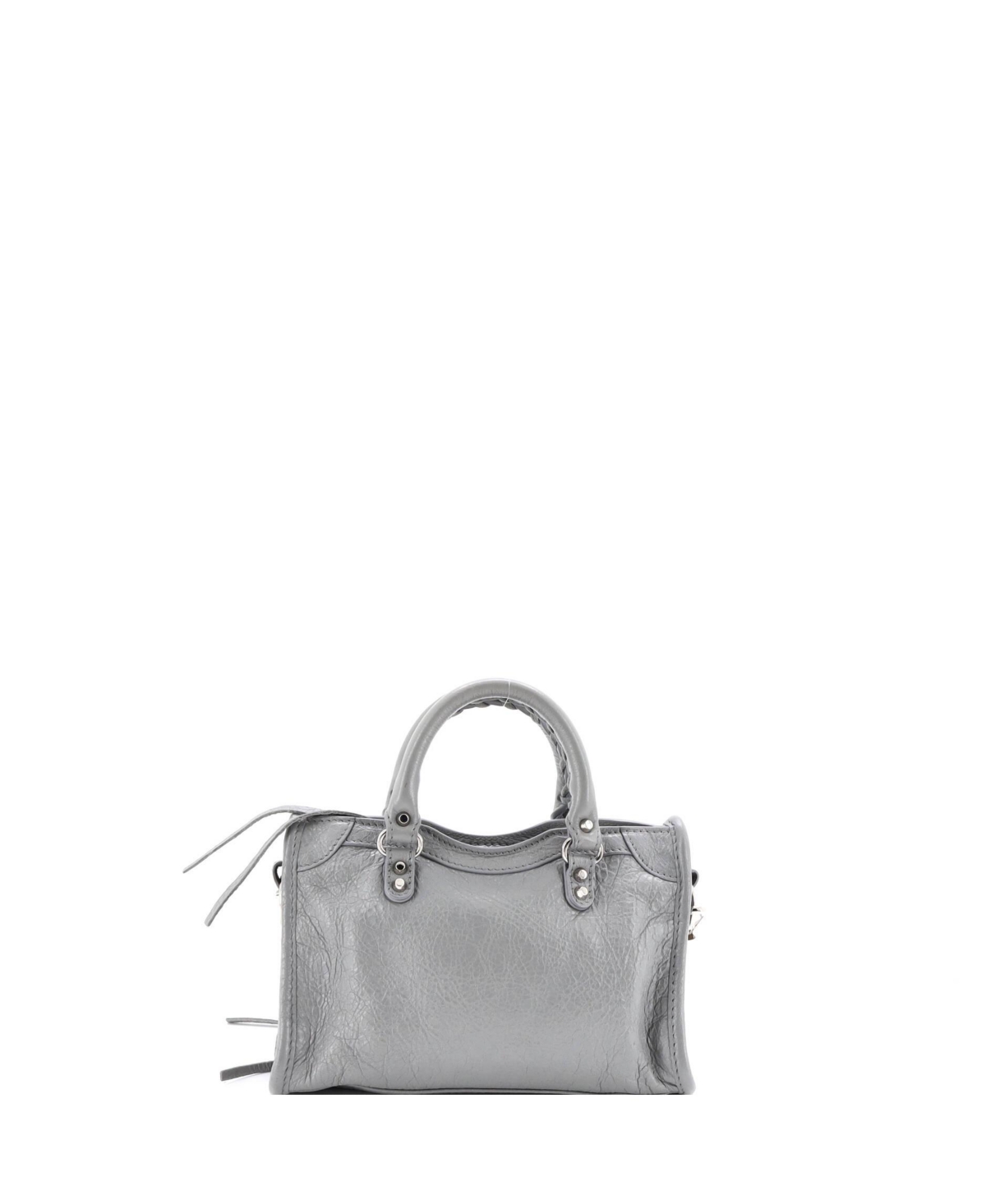 Pre-Owned Balenciaga Nano City Classic Studs Bag Leather