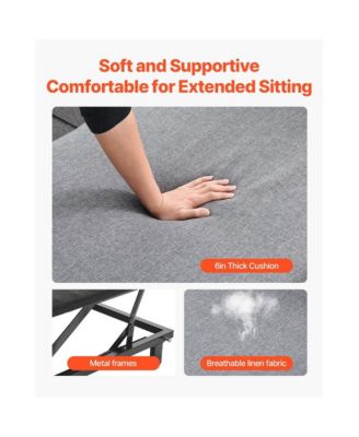 U-Shaped Convertible Sofa Bed with Chaise and Pull-Out Sleeper