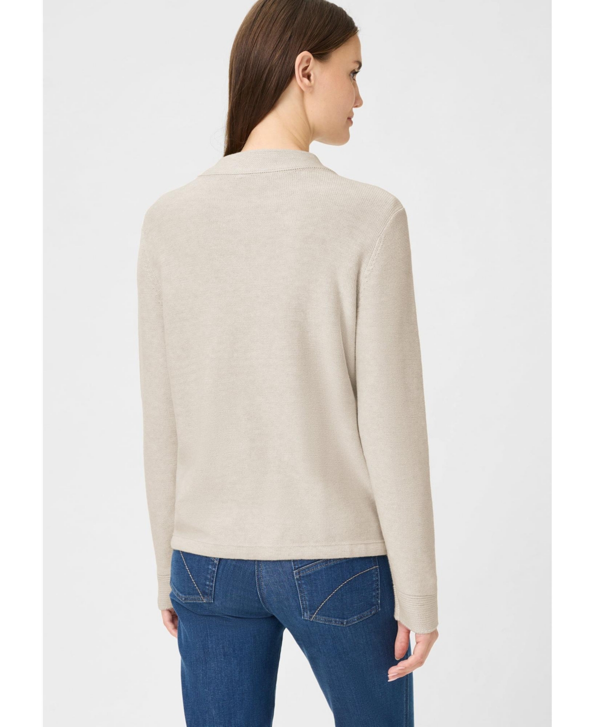 Olsen Women's Zip Front Cardigan