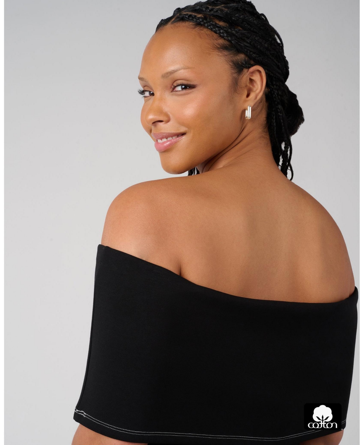 WeWoreWhat Women's Off Shoulder Fold Over Top