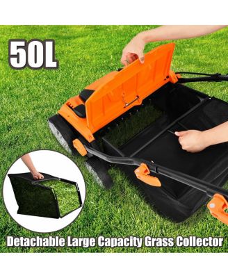 15 Inch 13 Amp Electric Scarifier with Collection Bag and Removable Blades