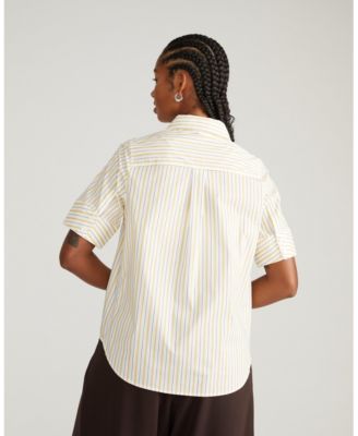 Women's Stretch Poplin Short Sleeve Shirt