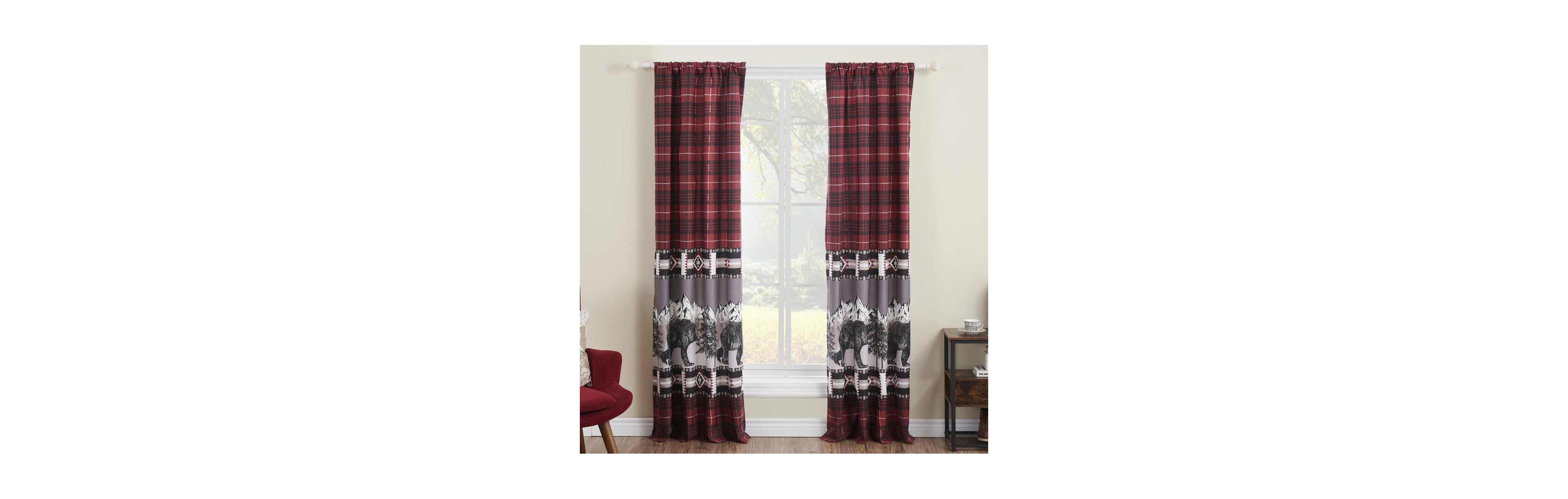 Greenland Home Fashions Timberline Curtain Panel Set