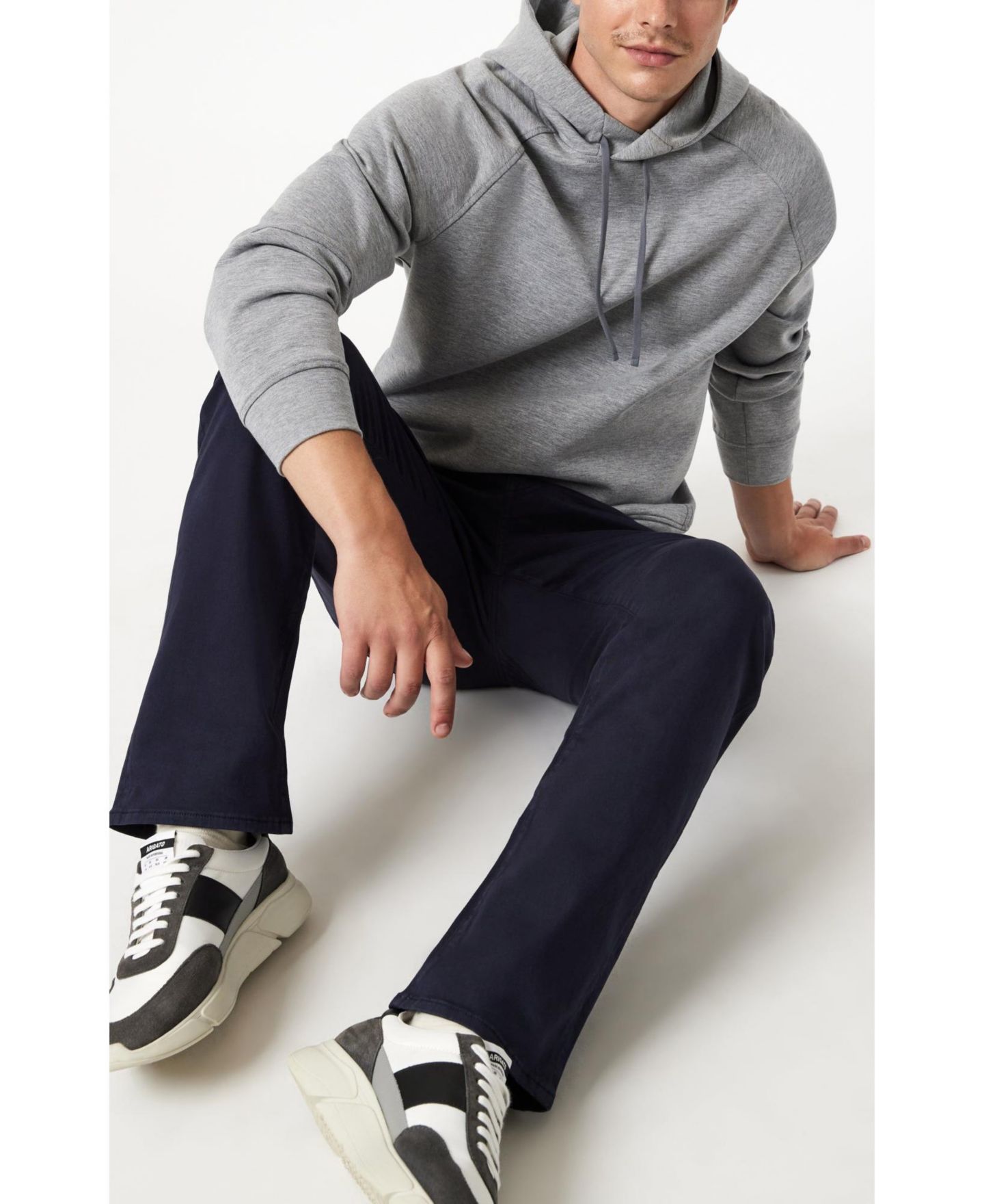 Мужские джинсы Mavi Jeans Zach Straight Leg In Casual Twill, цвет: Тёмный тёмно-синий — фото 5