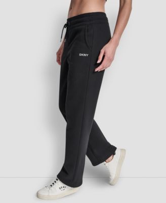 Women's Metallic Bubble Open Leg Pull-On Pants