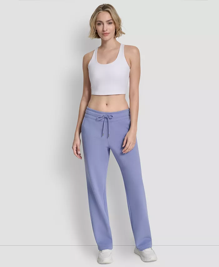 Women's Metallic Bubble Open Leg Pull-On Pants - thumbnail 9