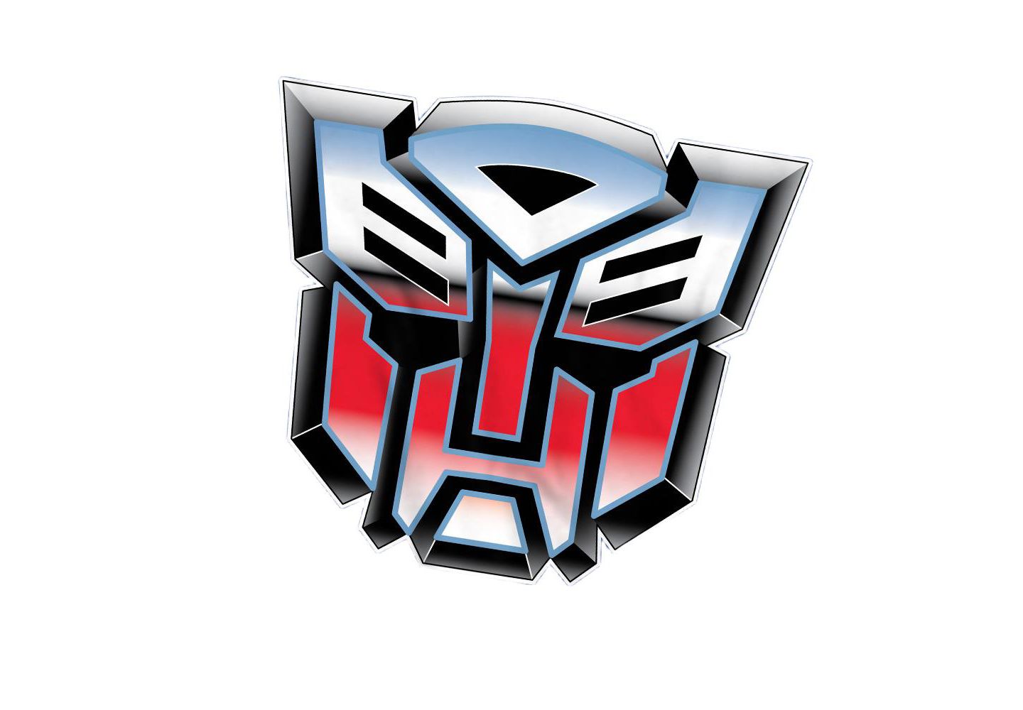 Мужская футболка Logovision Transformers Autobot Airbrush Logo, цвет: Тёмно-синий — фото 2