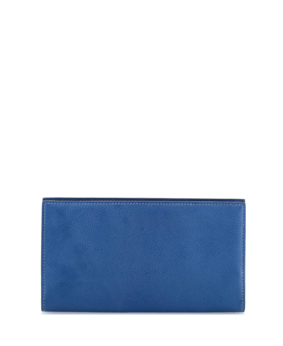 Pre-Owned Hermes Long Citizen Twill Wallet Leather