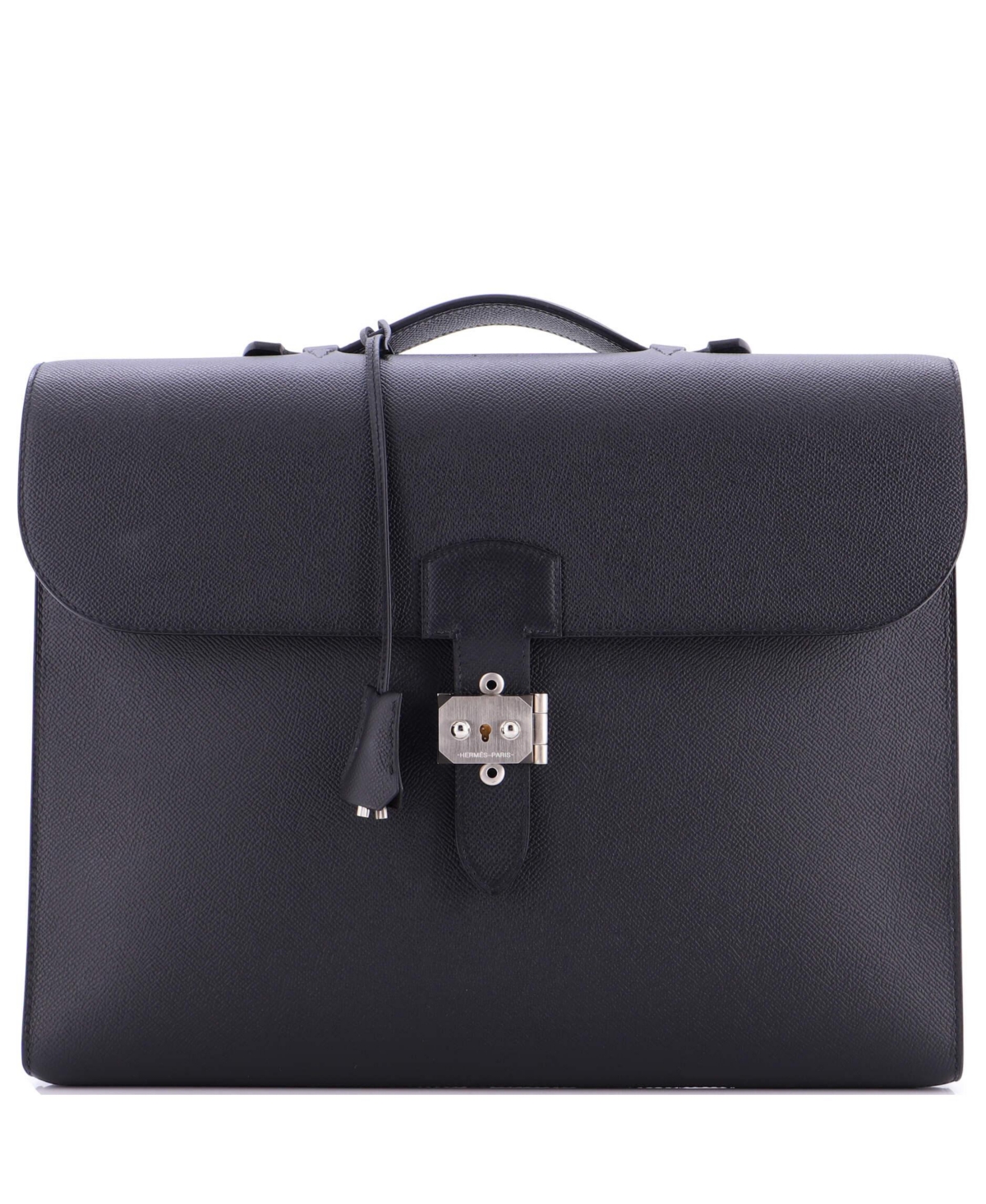 Pre-Owned Hermes 38 Sac a Depeches Bag Epsom