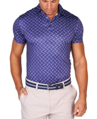 Men's Sailing Anchors Performance Polo Shirt