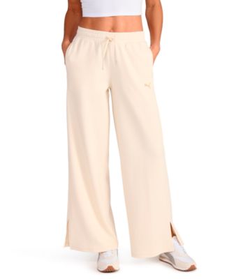 Women's Textured Knit Wide Leg Pants
