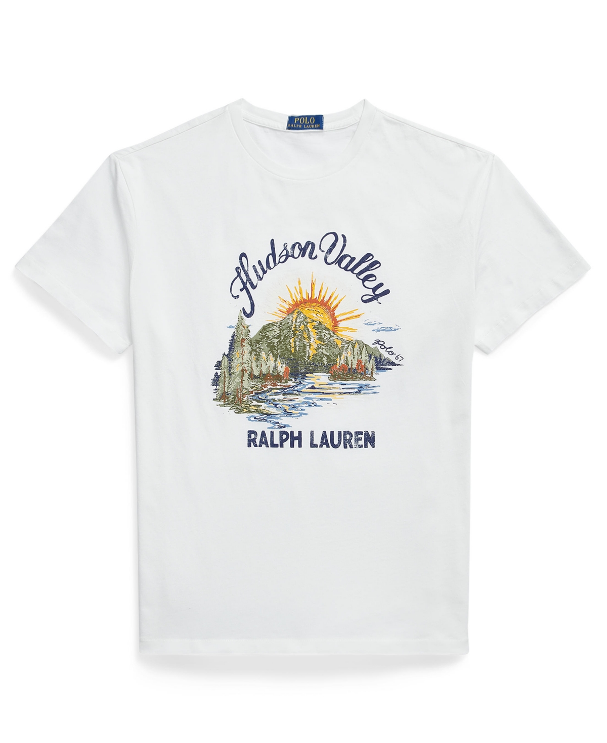 Polo Ralph Lauren Men's Crew Neck T-shirt In White