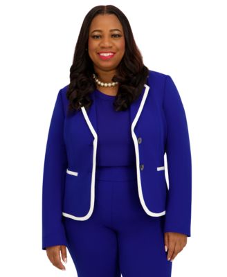 Women's Two-Button Long-Sleeve Jacket