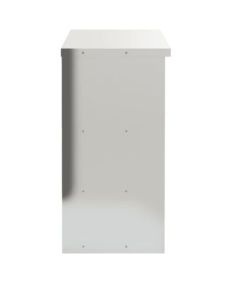 Stainless Steel Shelved Kitchen Wall Cabinet