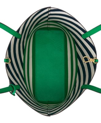 Faux-Leather Reversible Tote Bag