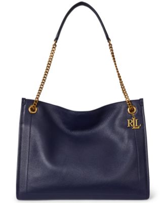 Bradley Large Pebbled Leather Tote Bag