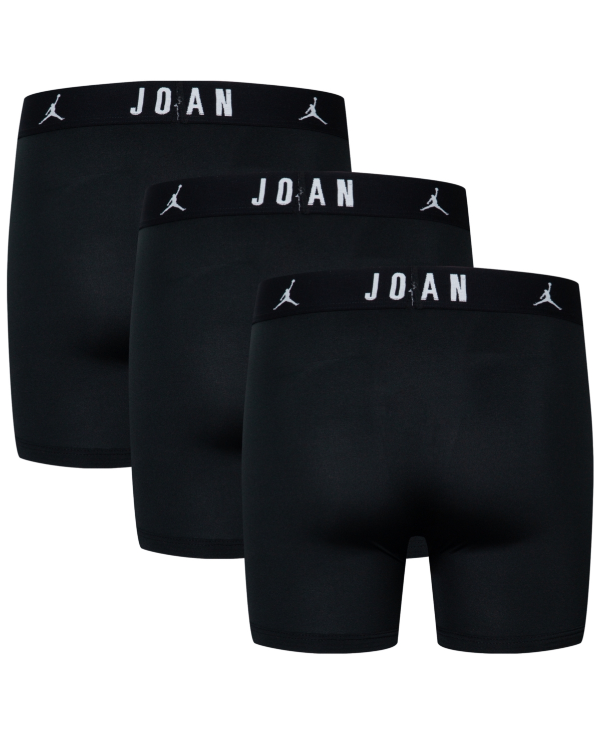Jordan Boys' 8-20 Dri-fit Boxer Briefs, 3-Pack Set