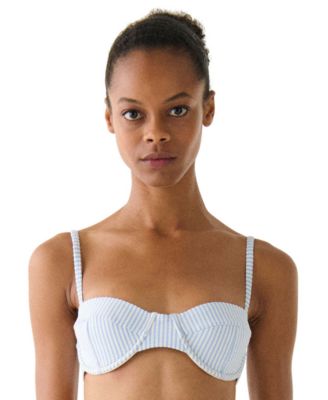 Women's Seamed Underwire Bra Top
