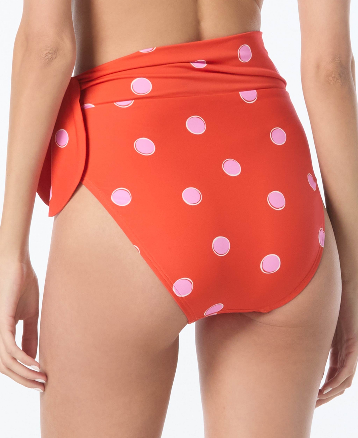 kate spade new york Women's High Waist Swim Bottoms