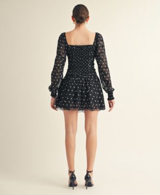 Women's Sorenne Square Neck Mini Dress