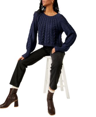 Women's Sandre Cable-Knit Sweater