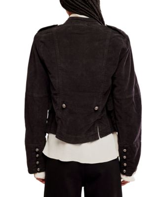 Women's Lotty Velvet Collared Jacket