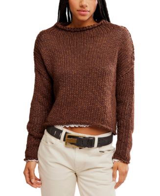 Free People Women's Opal Crew Neck Sweater - Macy's