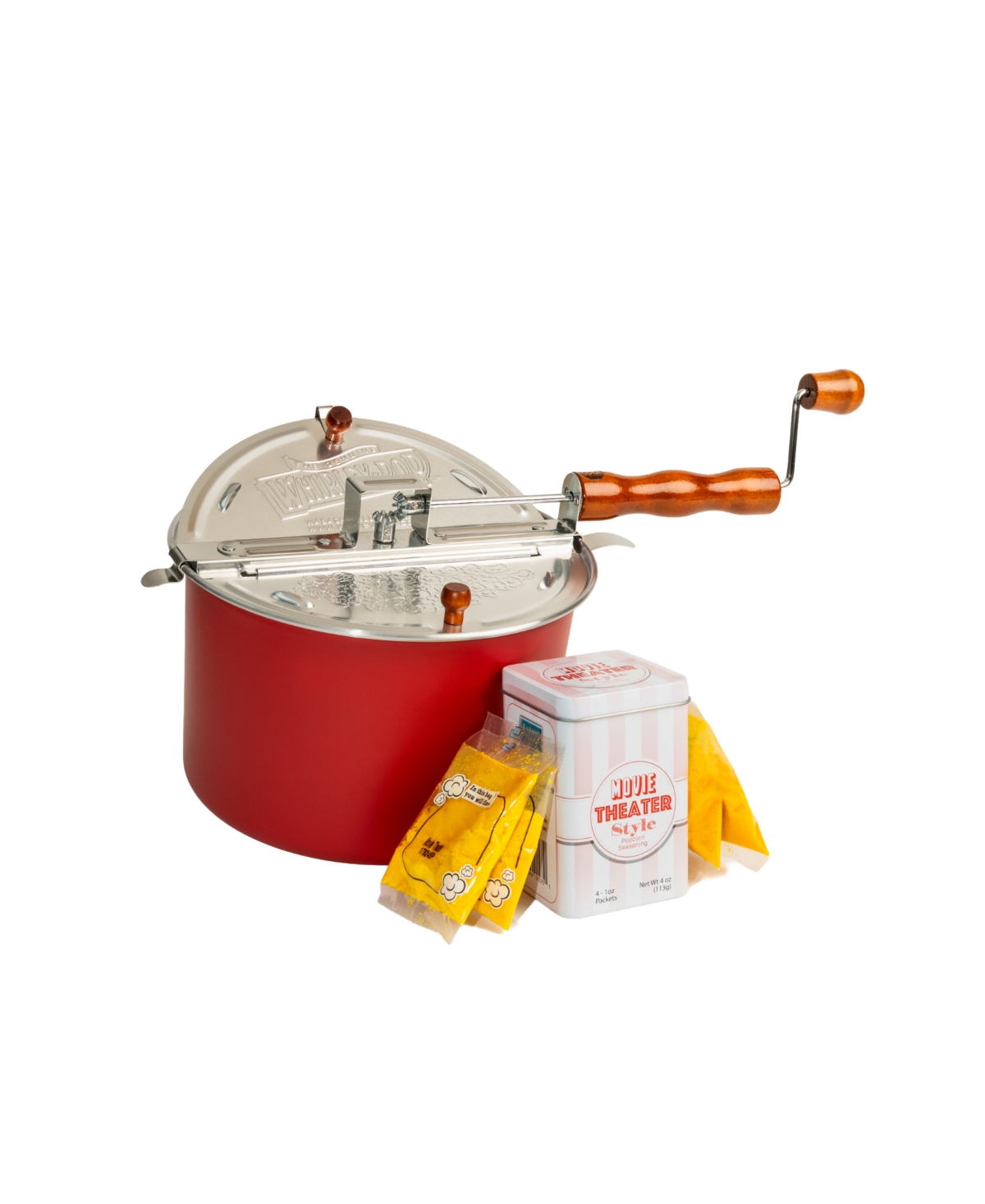 Wabash Valley Farms Movie Theater Whirley Pop Gift Set, 2.5 Lbs. In Red