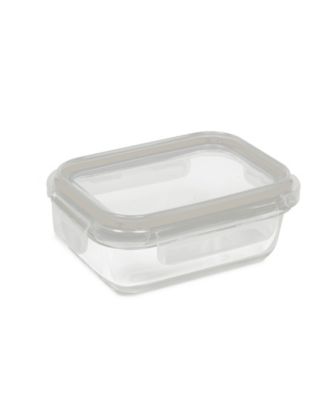 Rectangular 3-Pack Glass Food Storage Set