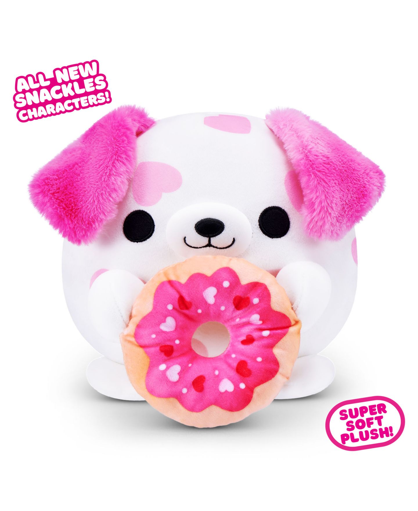 Детские мягкие игрушки ZURU Snackles S2 Valentine 8" Dalmation, цвет: Разноцветный — фото 2