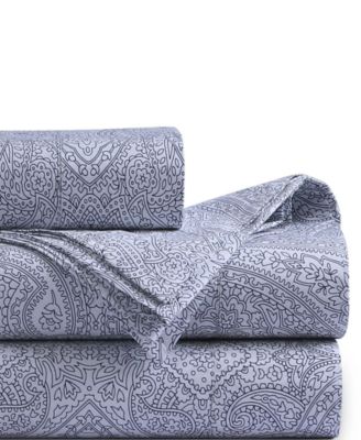 400-Thread Count Cotton 4-Pc. Extra Deep Pocket Sheet Set, King