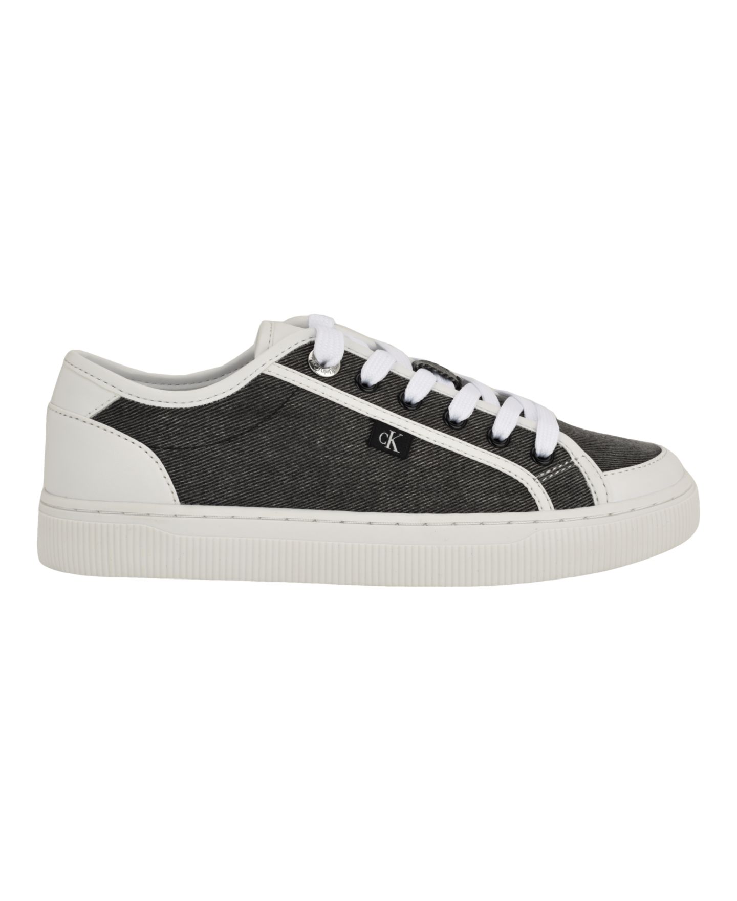 Женские кроссовки Calvin Klein Lorean Lace-Up, цвет: Чёрный — фото 2