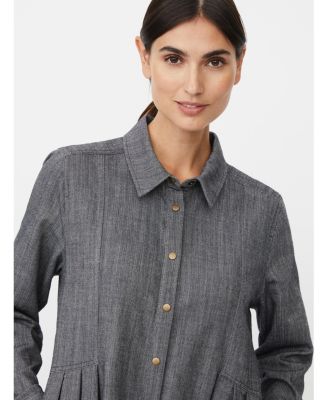 Women's Noveline Long Sleeve Shirt Dress