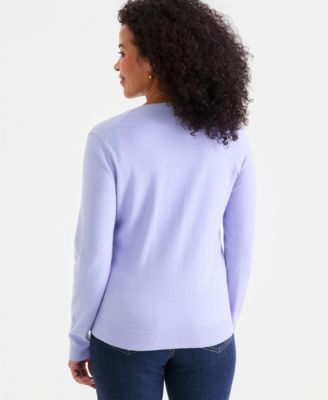 Women's Button-Down Long-Sleeve Cardigan